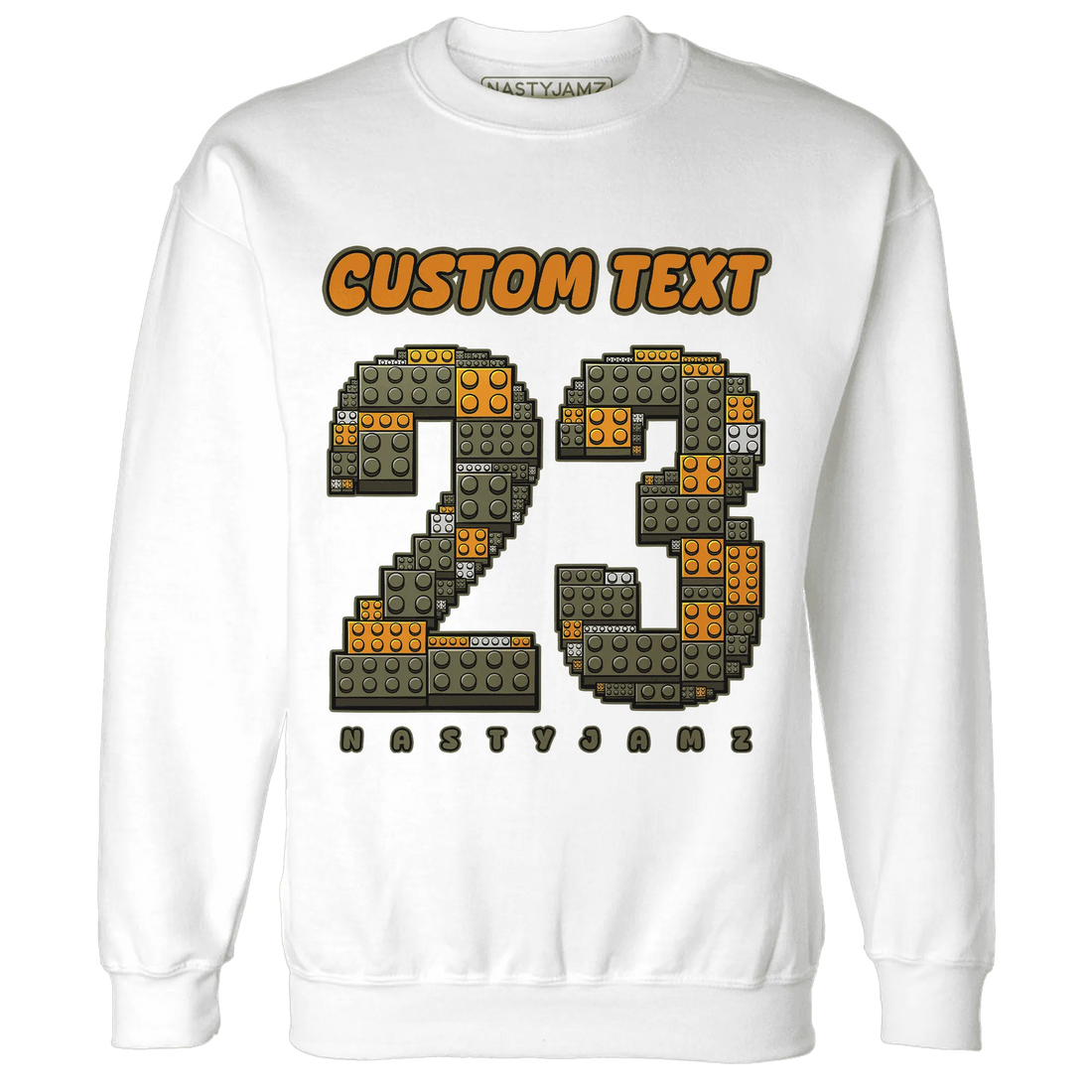 Olive-5s-Sweatshirt-Match-Number-23-Lego