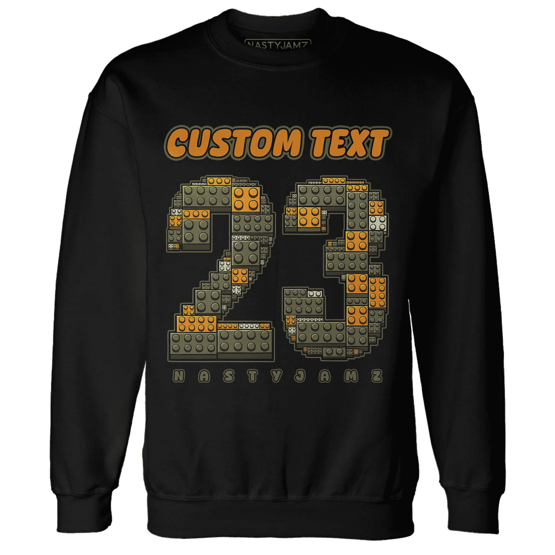 Olive-5s-Sweatshirt-Match-Number-23-Lego