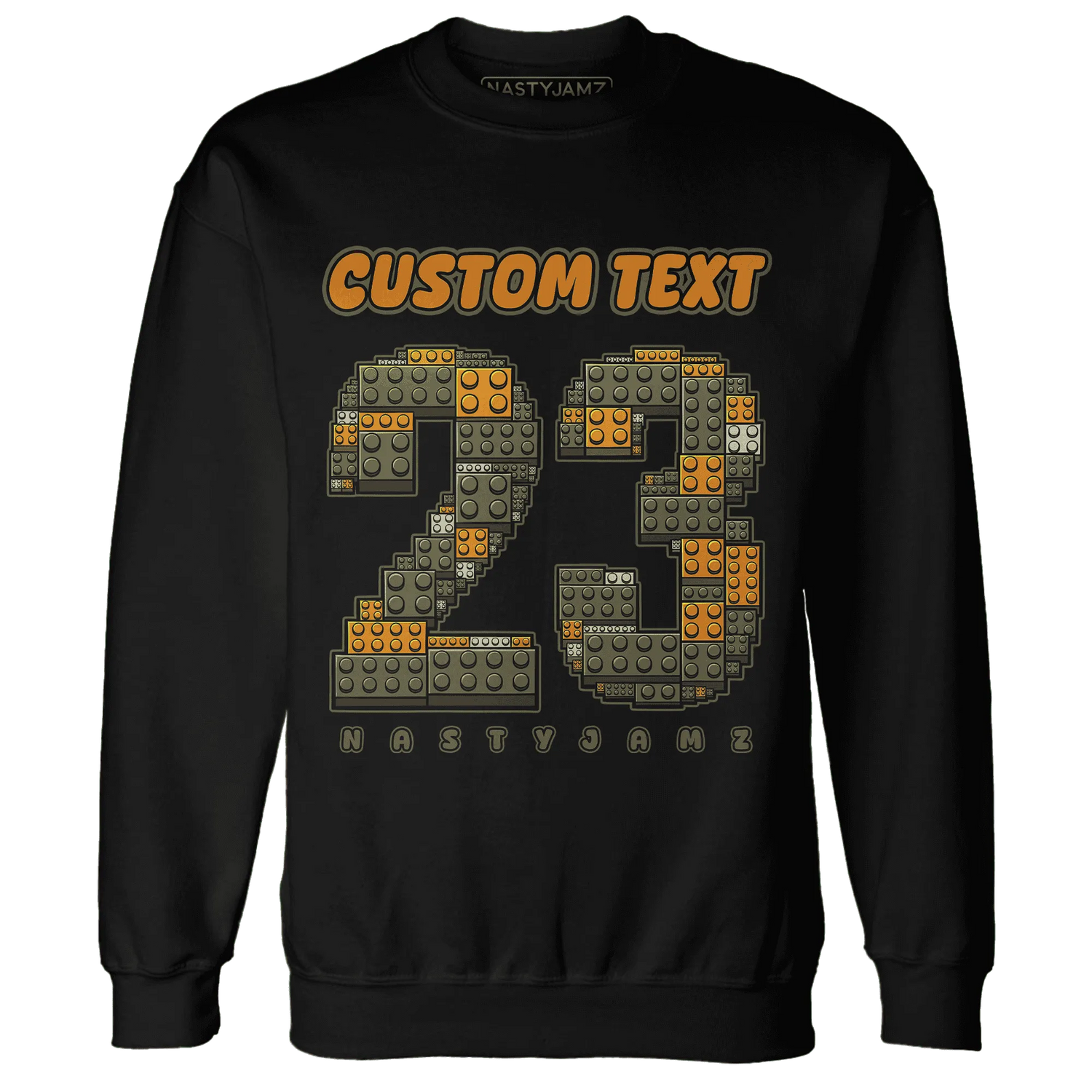 Olive-5s-Sweatshirt-Match-Number-23-Lego