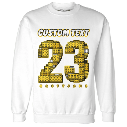 Yellow-Ochre-6s-Sweatshirt-Match-Number-23-Lego