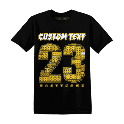 Yellow-Ochre-6s-T-Shirt-Match-Number-23-Lego