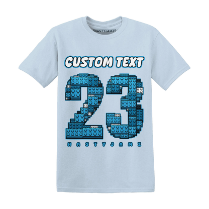 Powder-Blue-9s-T-Shirt-Match-Number-23-Lego