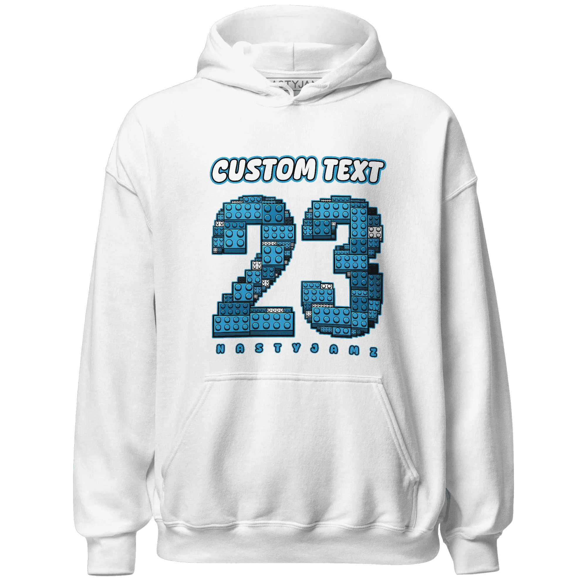 Powder-Blue-9s-Hoodie-Match-Number-23-Lego