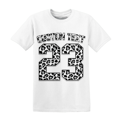 Wolf-Grey-1s-T-Shirt-Match-Number-23-Leopard-Custom-Text