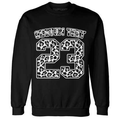 Wolf-Grey-1s-Sweatshirt-Match-Number-23-Leopard-Custom-Text