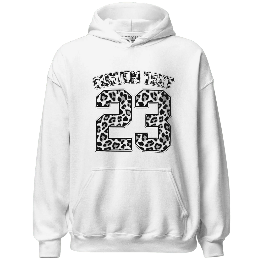 Wolf-Grey-1s-Hoodie-Match-Number-23-Leopard-Custom-Text
