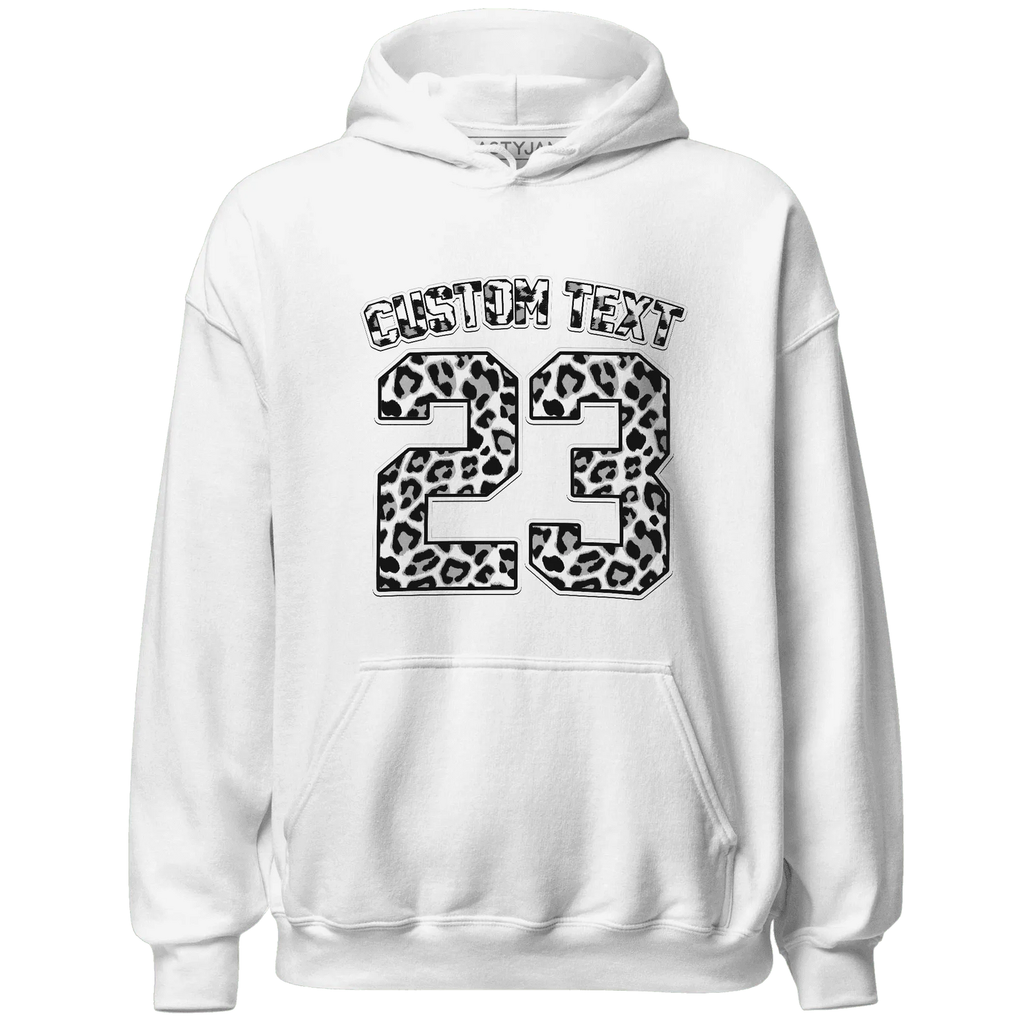 Wolf-Grey-1s-Hoodie-Match-Number-23-Leopard-Custom-Text