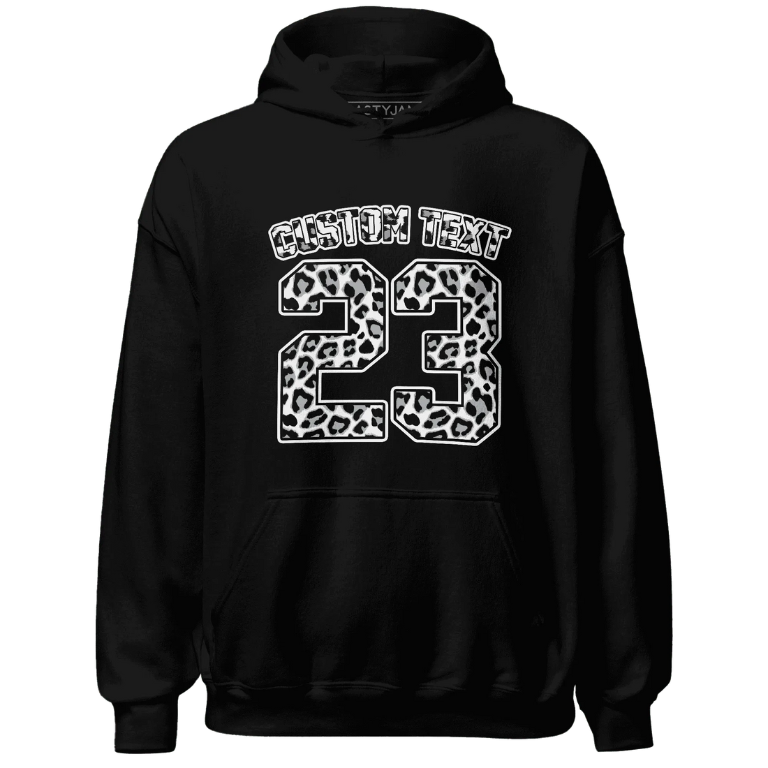 Wolf-Grey-1s-Hoodie-Match-Number-23-Leopard-Custom-Text