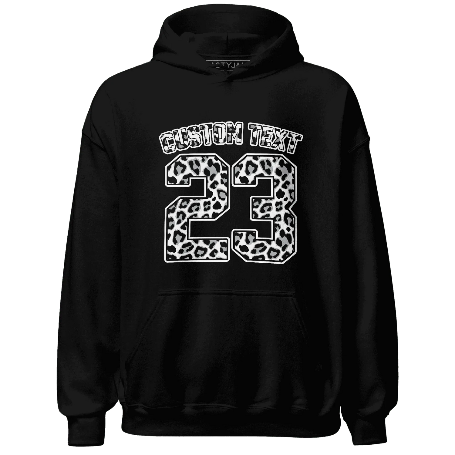 Wolf-Grey-1s-Hoodie-Match-Number-23-Leopard-Custom-Text