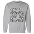 Cement-Grey-3s-Sweatshirt-Match-Number-23-Leopard-Custom-Text