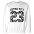 White-Navy-6s-Sweatshirt-Match-Number-23-Leopard-Custom-Text