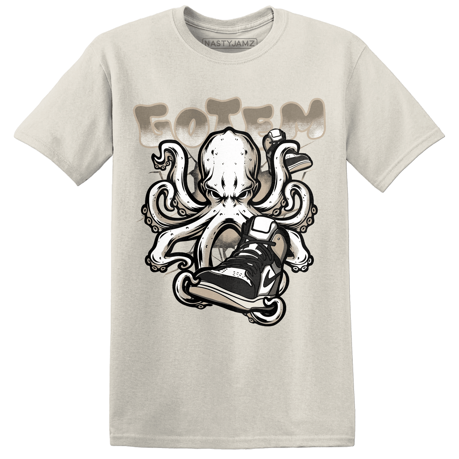 Latte 1s T Shirt Match Octopus Got Em - NastyJamz