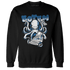 Industrial Blue 4s Sweatshirt Match Octopus Got Em - NastyJamz