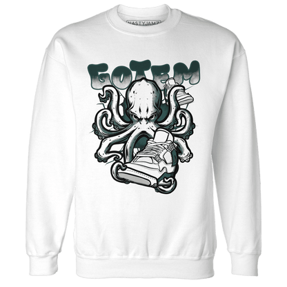 Oxidized Green 4s Sweatshirt Match Octopus Got Em - NastyJamz
