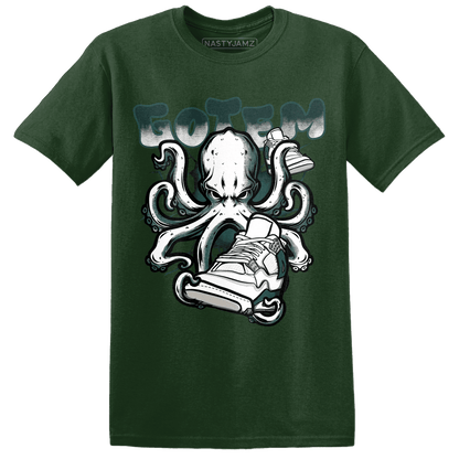 Oxidized Green 4s T Shirt Match Octopus Got Em - NastyJamz