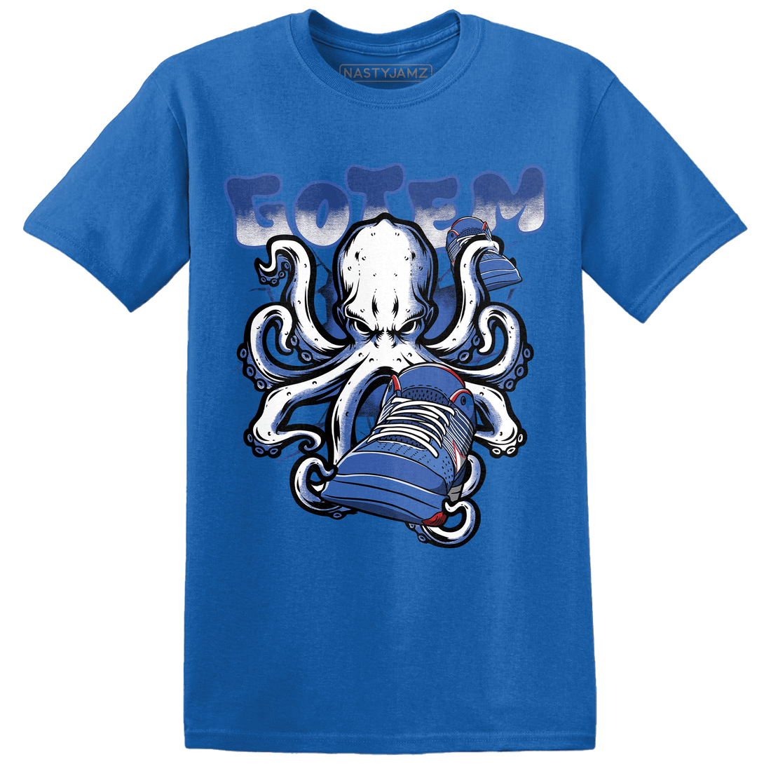 KB 4 Protro Philly T Shirt Match Octopus Got Em - NastyJamz