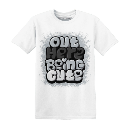 Wolf-Grey-12s-NastyJamz-T-Shirt-Match-Out-Here-Being-Cute