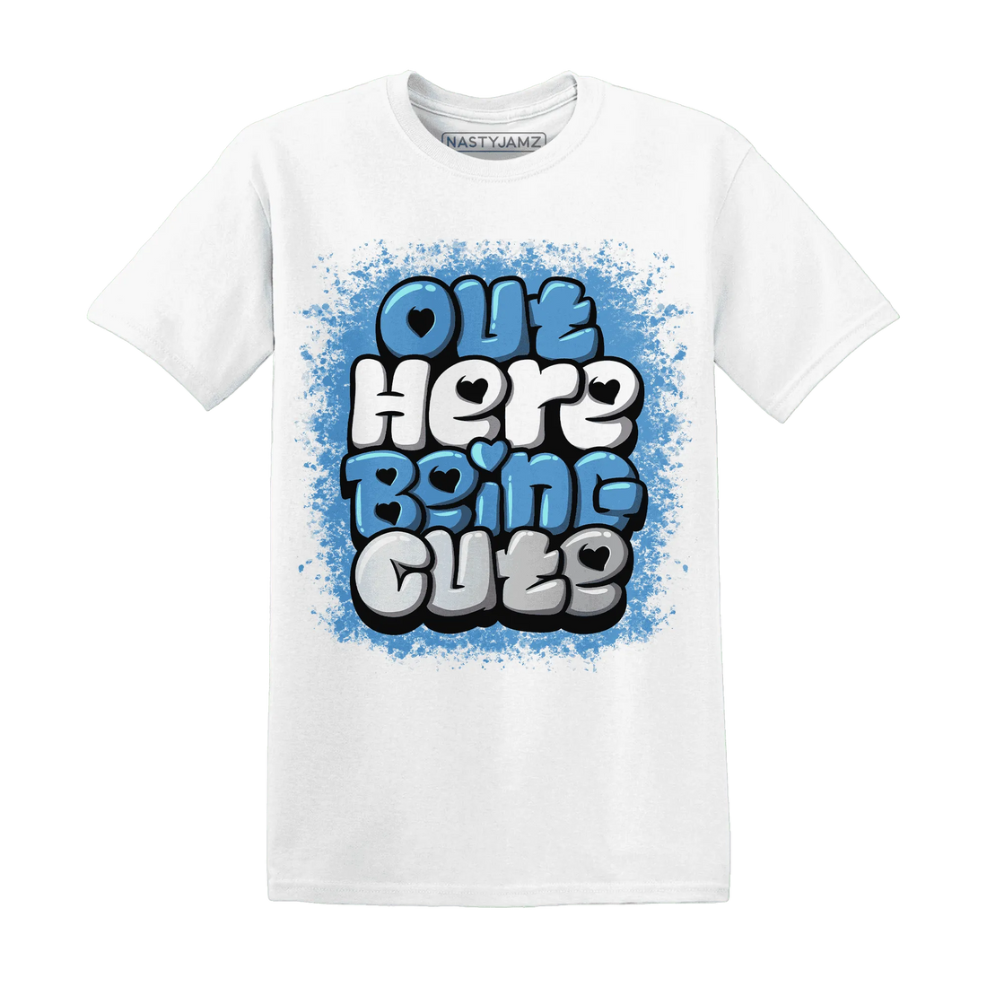 Carolina-Blue-Univercitii-17s-NastyJamz-T-Shirt-Match-Out-Here-Being-Cute
