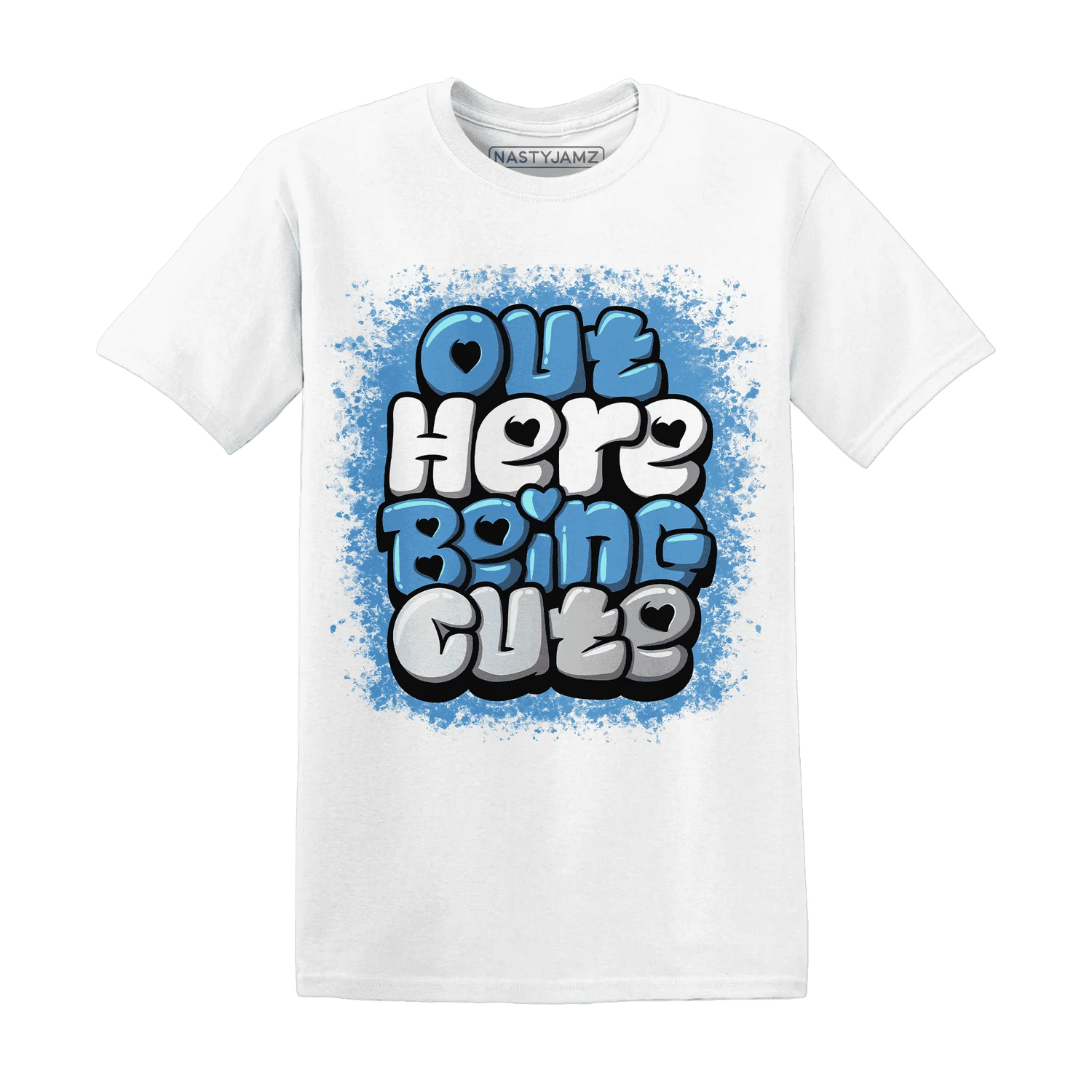 Carolina-Blue-Univercitii-17s-NastyJamz-T-Shirt-Match-Out-Here-Being-Cute