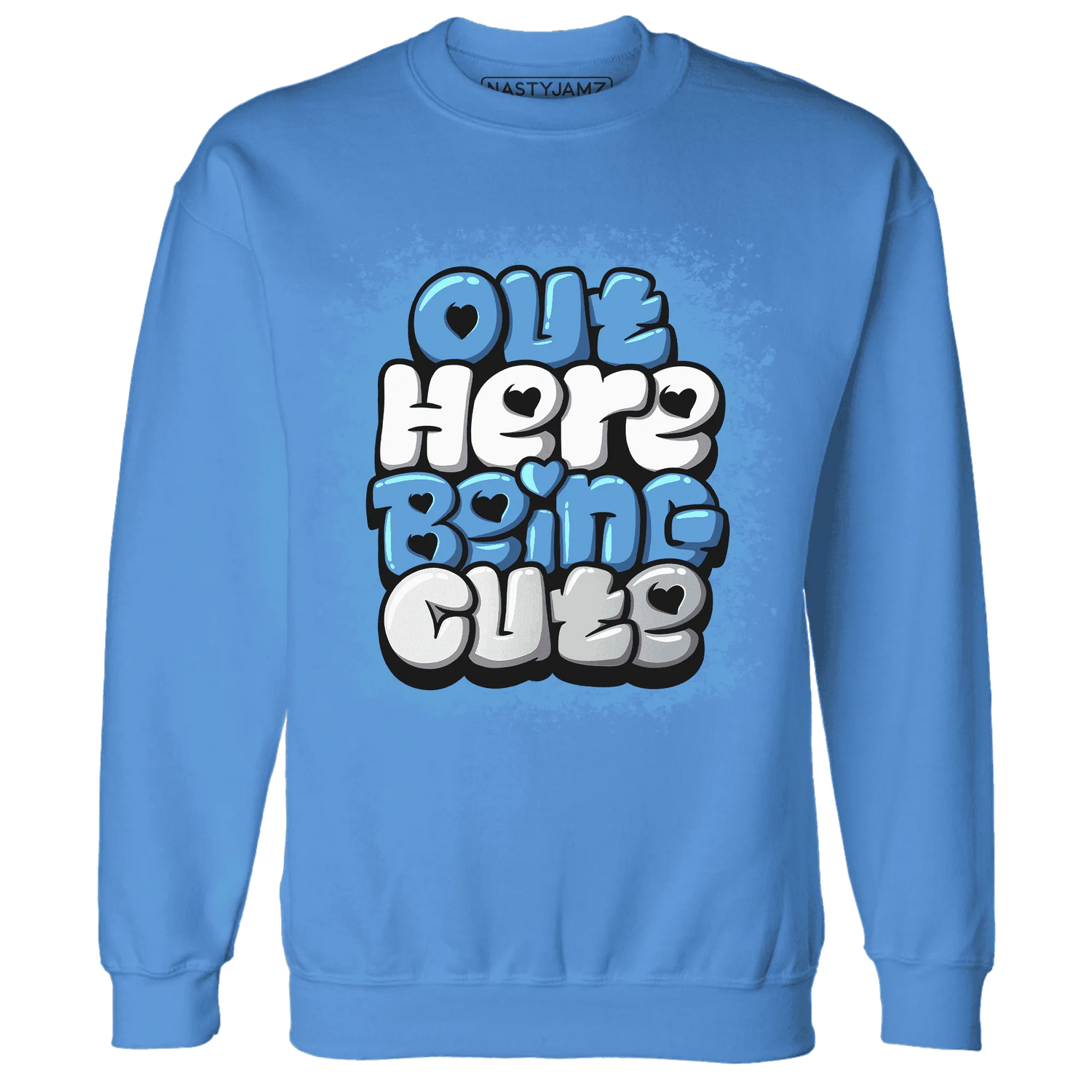 Carolina-Blue-Univercitii-17s-NastyJamz-Sweatshirt-Match-Out-Here-Being-Cute
