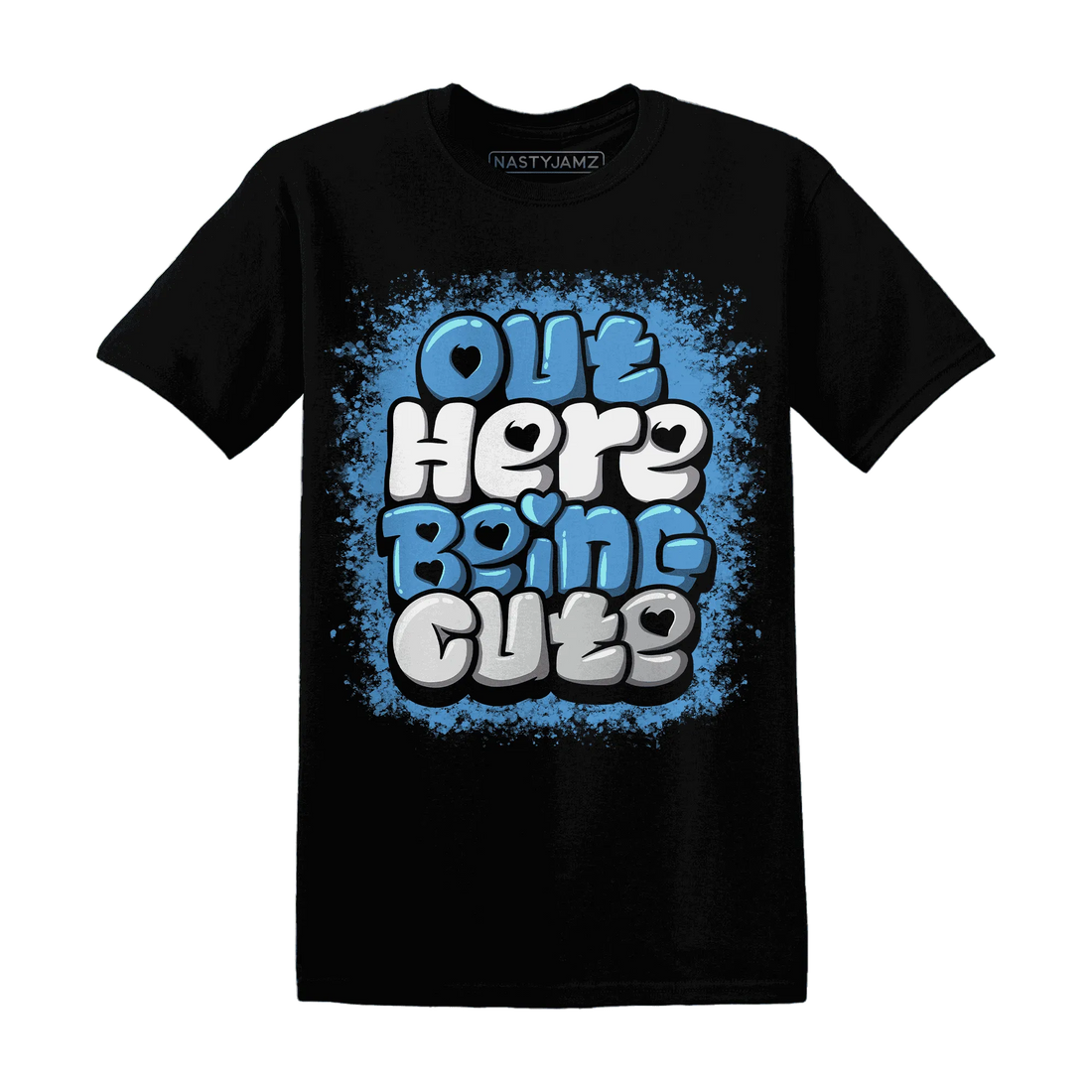 Carolina-Blue-Univercitii-17s-NastyJamz-T-Shirt-Match-Out-Here-Being-Cute