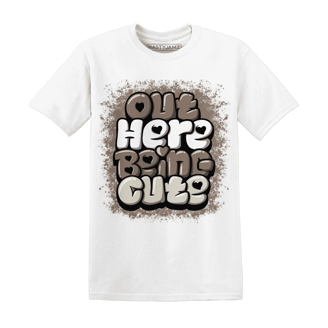 Low-Mocha-1s-NastyJamz-T-Shirt-Match-Out-Here-Being-Cute