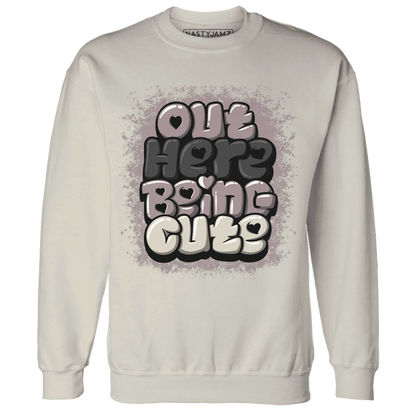 Black-Violet-Ore-3s-NastyJamz-Sweatshirt-Match-Out-Here-Being-Cute