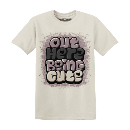 Black-Violet-Ore-3s-NastyJamz-T-Shirt-Match-Out-Here-Being-Cute