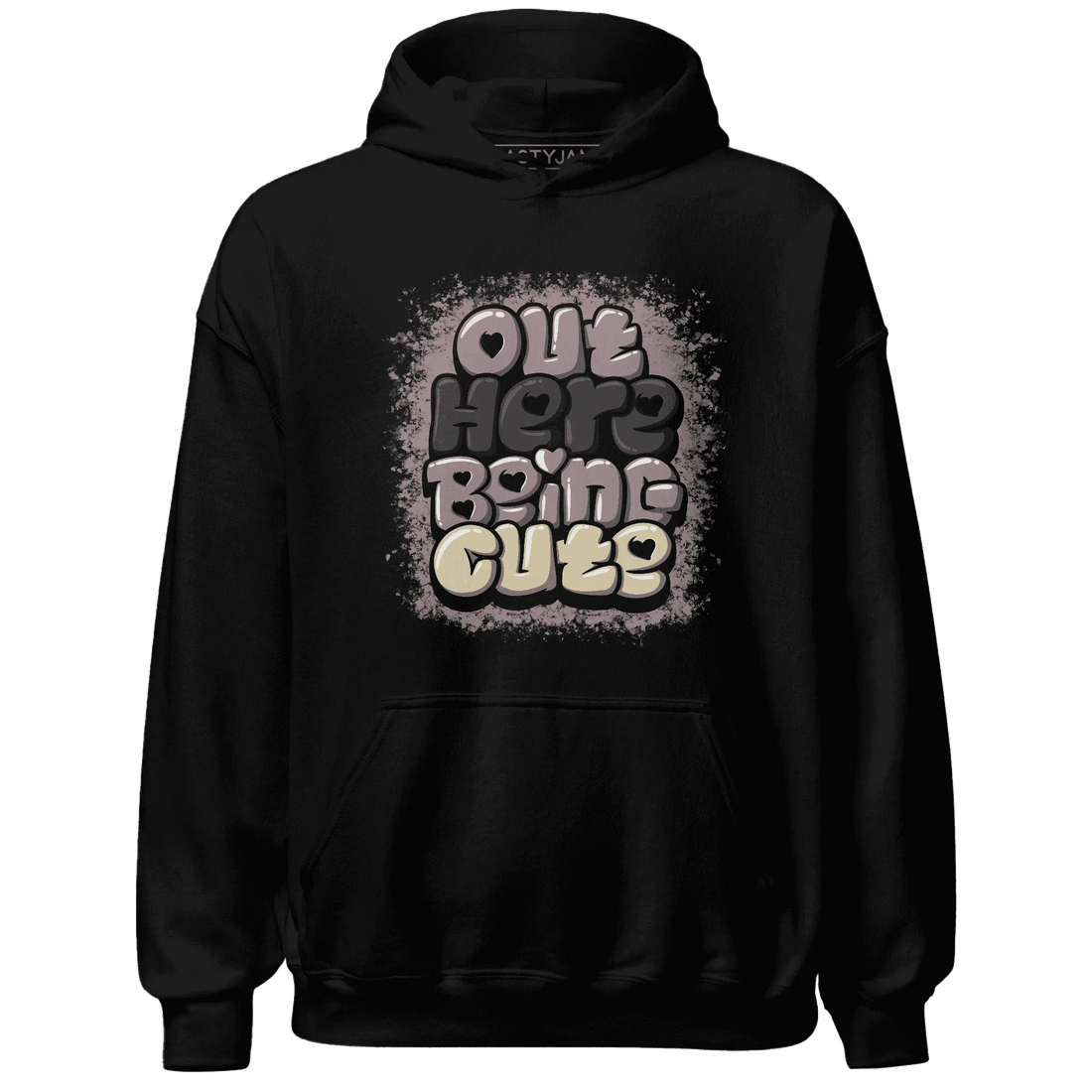 Black-Violet-Ore-3s-NastyJamz-Hoodie-Match-Out-Here-Being-Cute
