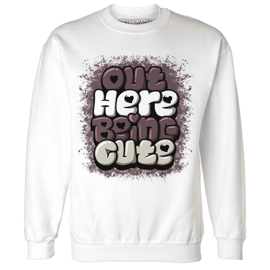 Burgundy-Crush-3s-NastyJamz-Sweatshirt-Match-Out-Here-Being-Cute