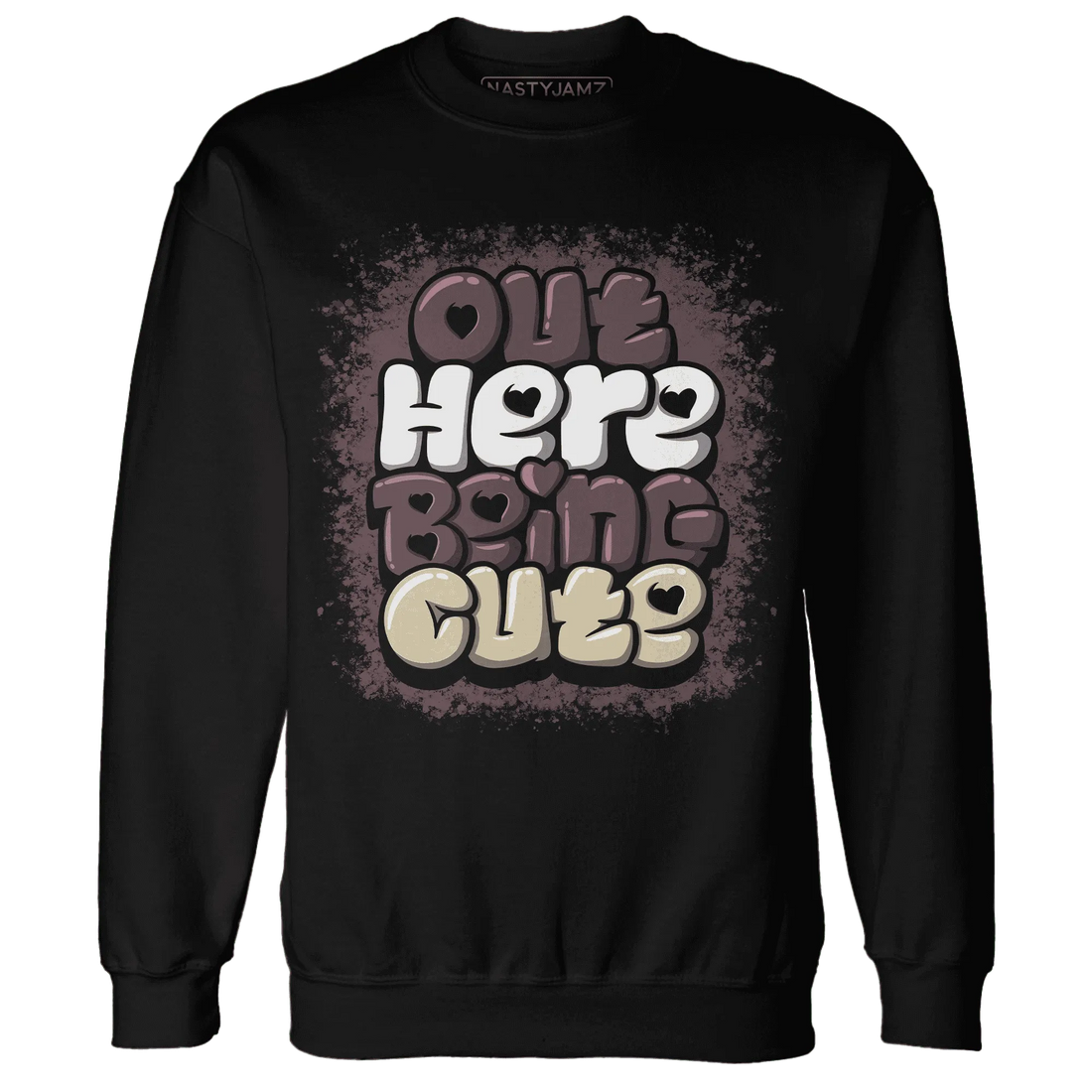 Burgundy-Crush-3s-NastyJamz-Sweatshirt-Match-Out-Here-Being-Cute