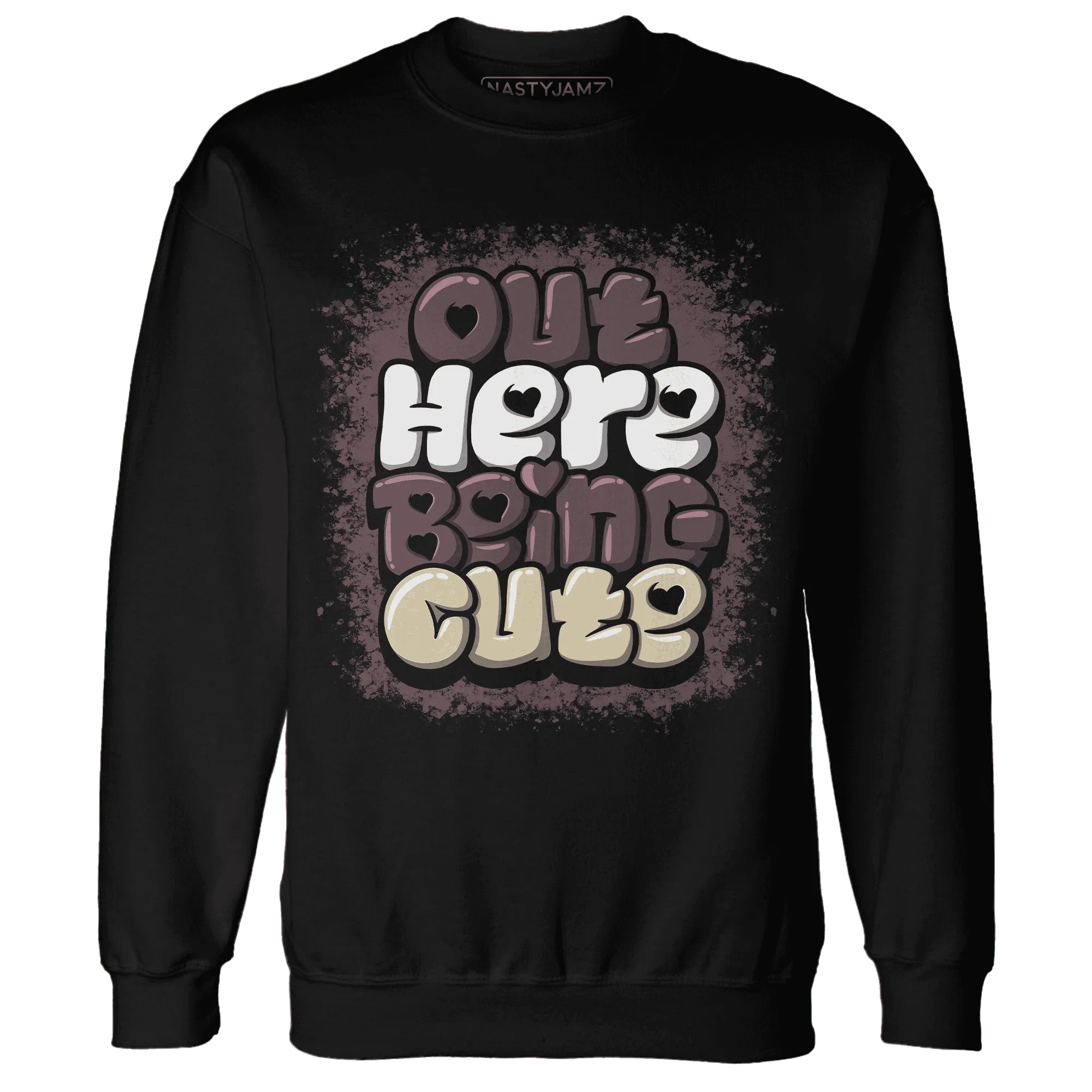 Burgundy-Crush-3s-NastyJamz-Sweatshirt-Match-Out-Here-Being-Cute
