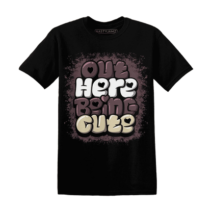 Burgundy-Crush-3s-NastyJamz-T-Shirt-Match-Out-Here-Being-Cute