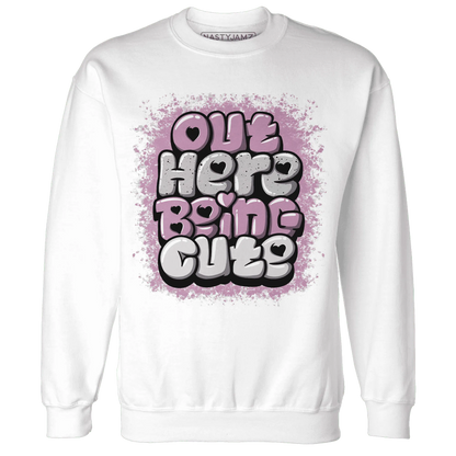 Orchid-Neutral-Grey-Black-White-4s-NastyJamz-Sweatshirt-Match-Out-Here-Being-Cute