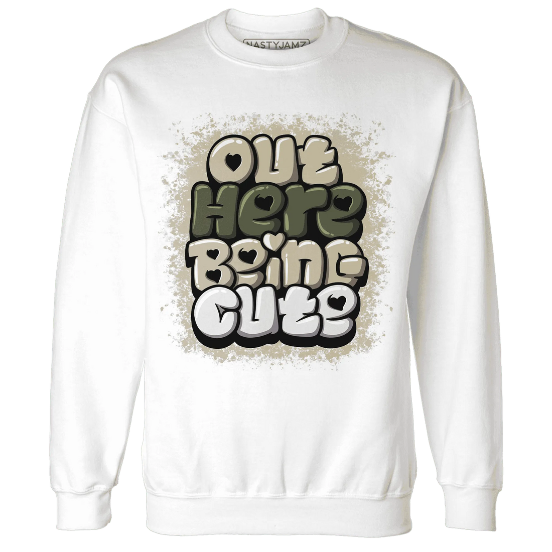 AM-1-Essential-Premium-NastyJamz-Sweatshirt-Match-Out-Here-Being-Cute