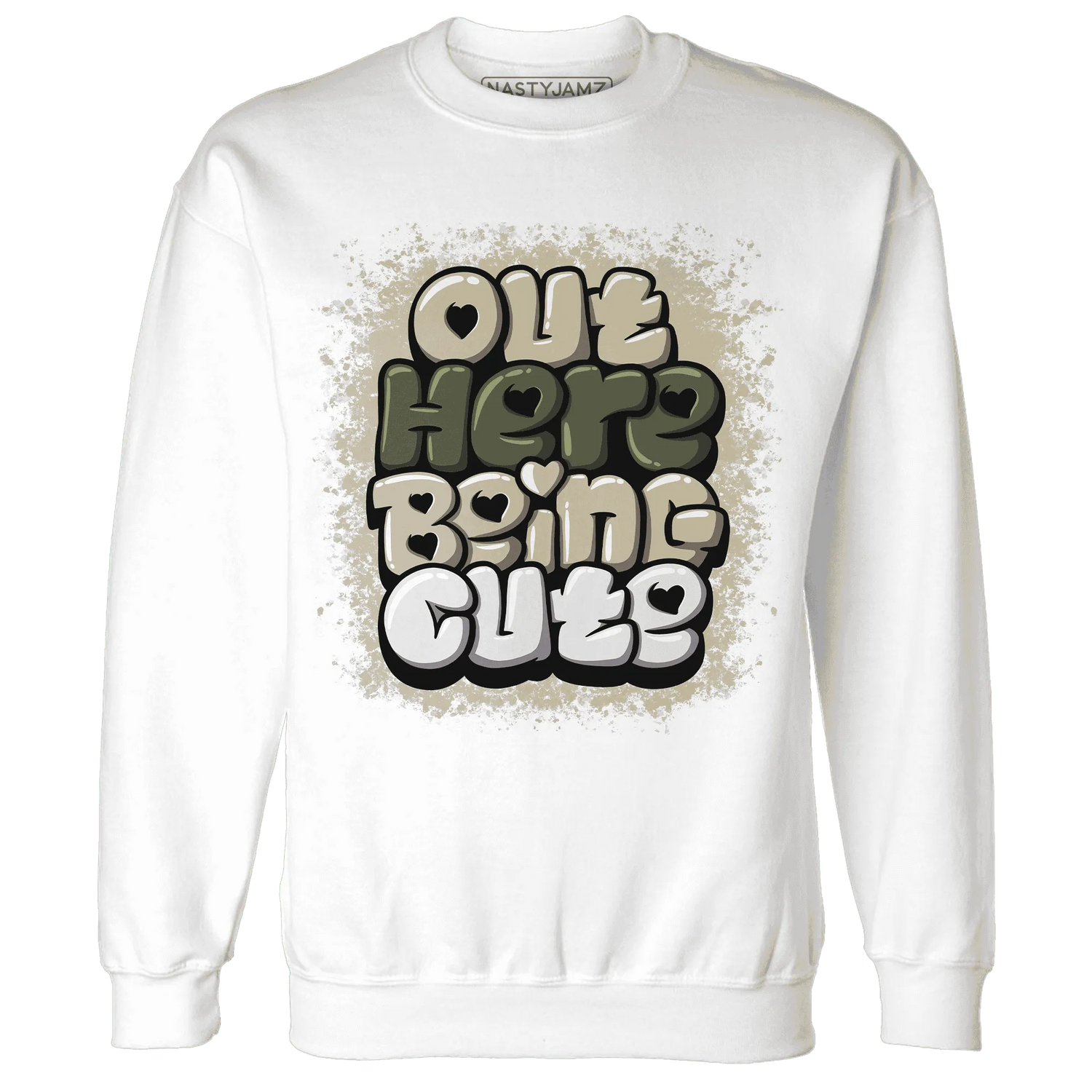 AM-1-Essential-Premium-NastyJamz-Sweatshirt-Match-Out-Here-Being-Cute