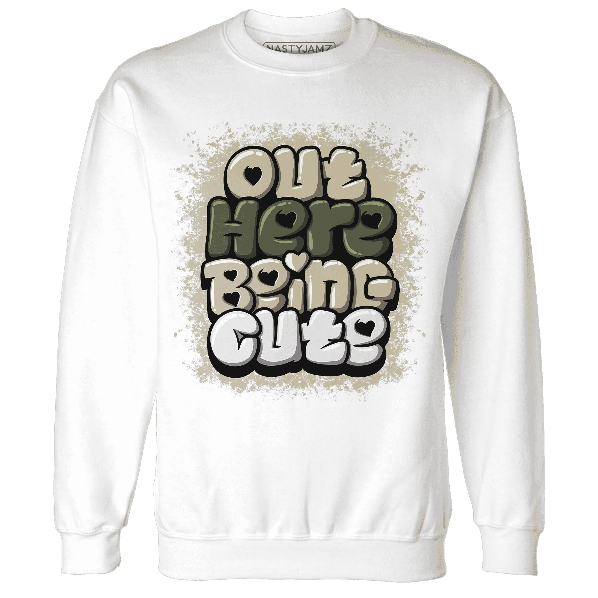 AM-1-Essential-Premium-NastyJamz-Sweatshirt-Match-Out-Here-Being-Cute