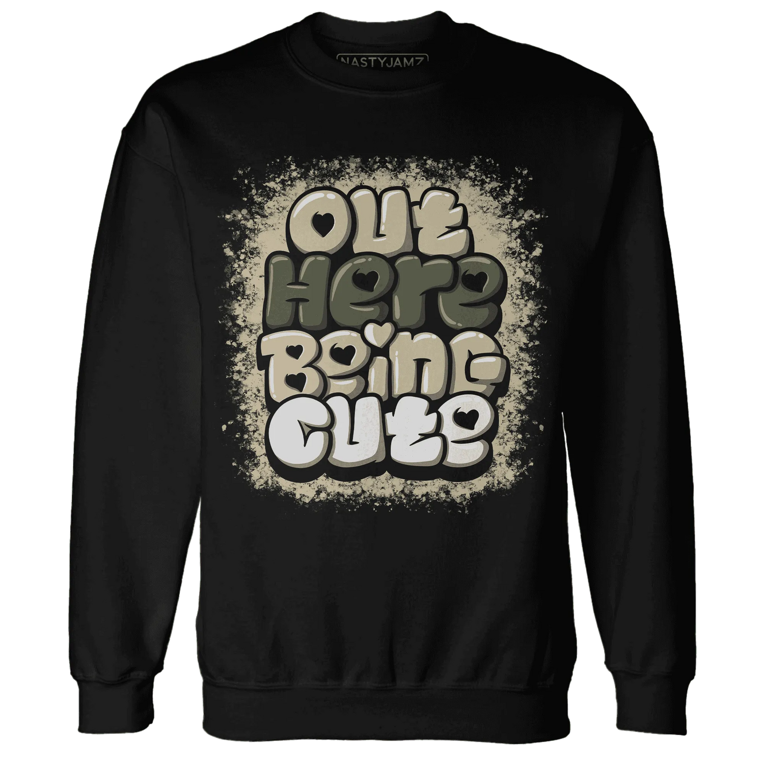 AM-1-Essential-Premium-NastyJamz-Sweatshirt-Match-Out-Here-Being-Cute