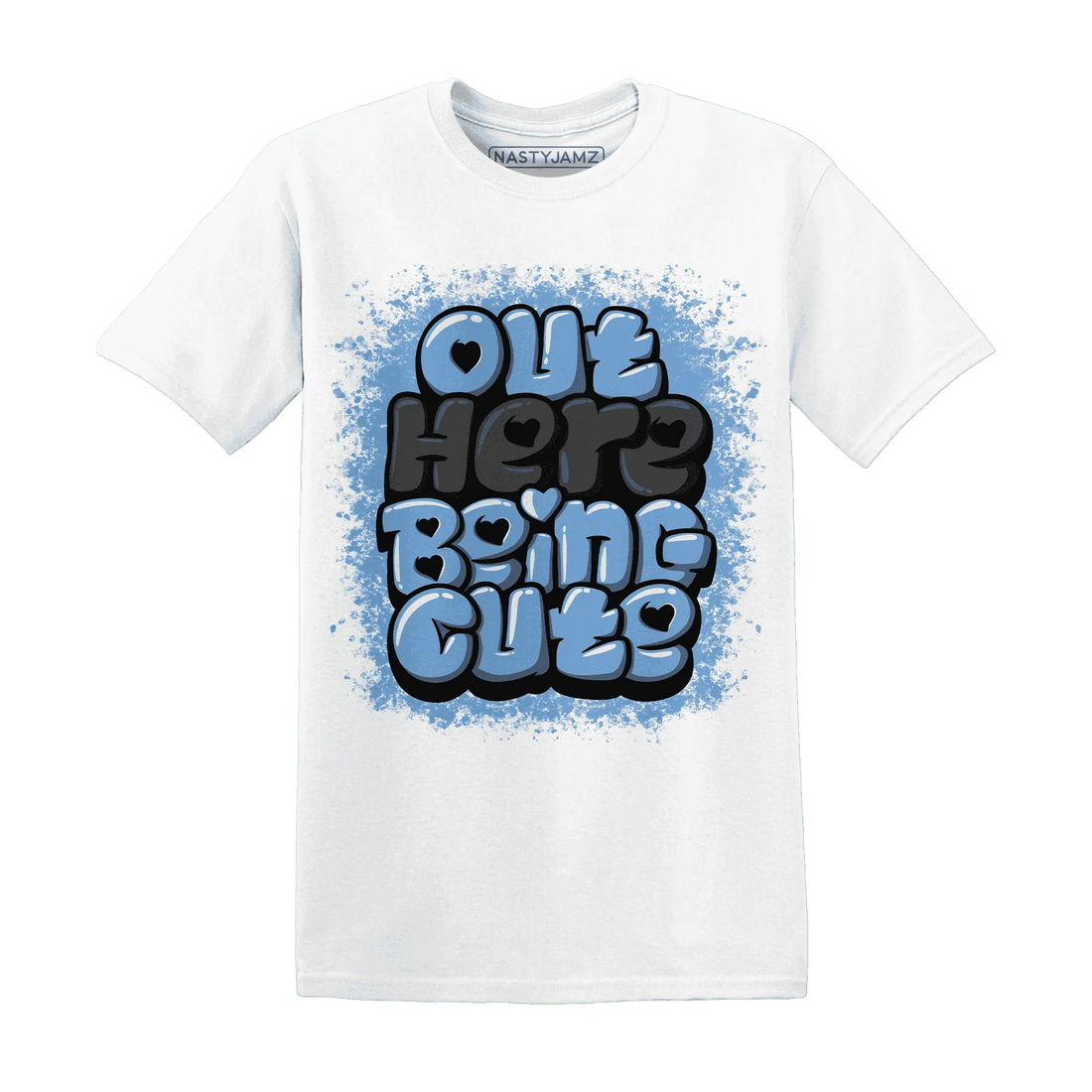AM-Plus-Black-Univercitii-Blue-NastyJamz-T-Shirt-Match-Out-Here-Being-Cute