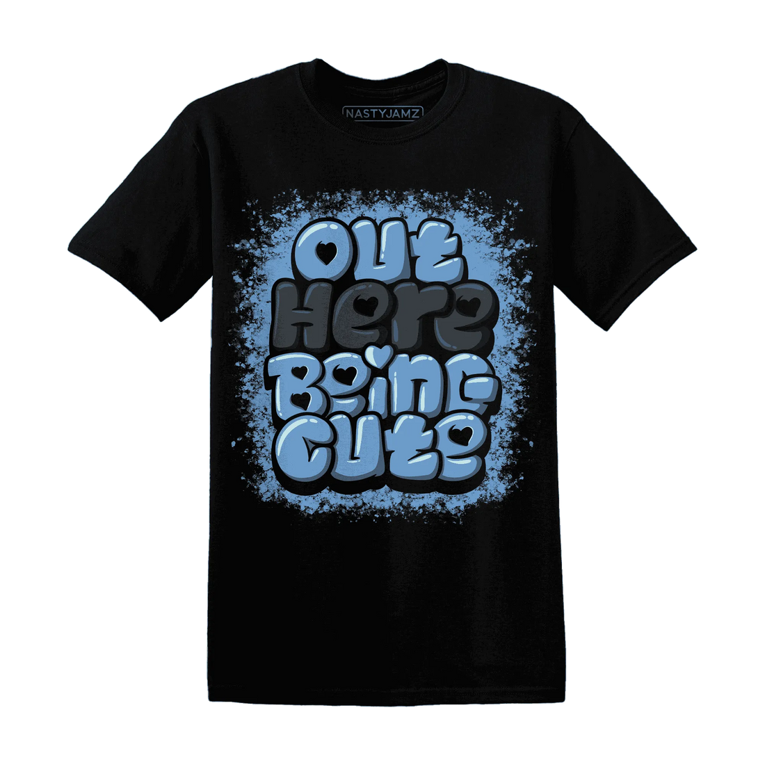 AM-Plus-Black-Univercitii-Blue-NastyJamz-T-Shirt-Match-Out-Here-Being-Cute