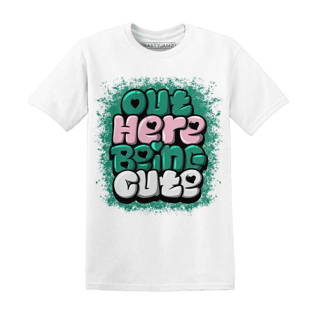 Dunk-Pink-Malachite-Medium-Soft-Low-Sail-NastyJamz-T-Shirt-Match-Out-Here-Being-Cute