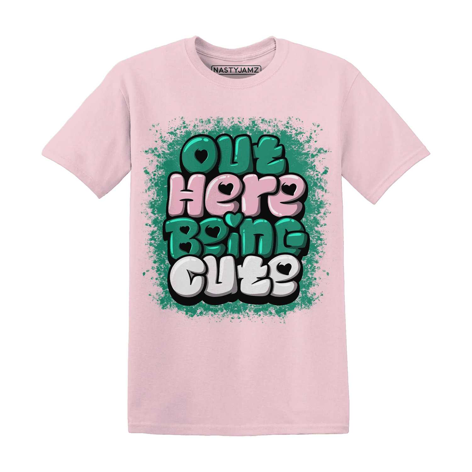 Dunk-Pink-Malachite-Medium-Soft-Low-Sail-NastyJamz-T-Shirt-Match-Out-Here-Being-Cute