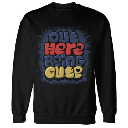 VaporMax-Air-Plus-Midnight-Navy-Gold-Black-NastyJamz-Sweatshirt-Match-Out-Here-Being-Cute