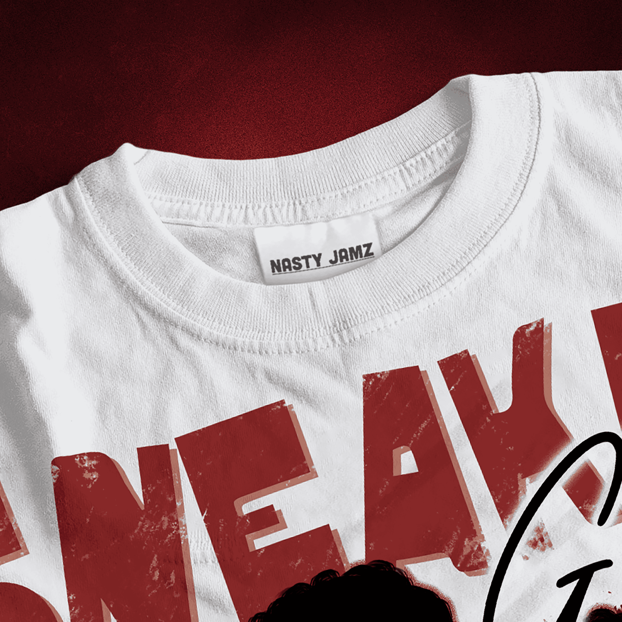 Dune Red 13s T Shirt Match Black Sneaker Girl - NastyJamz