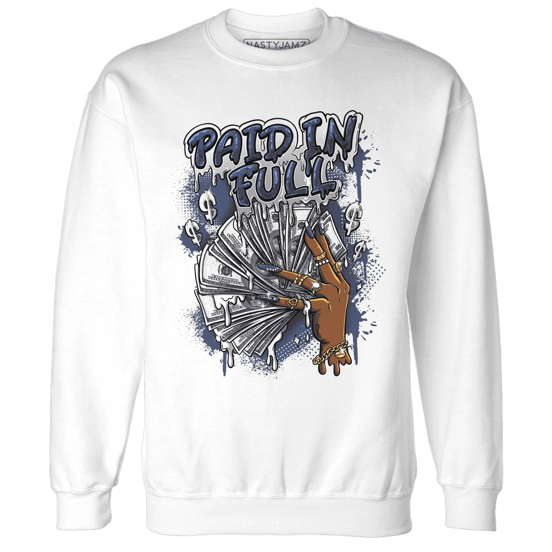 Low-Diffused-Blue-11s-Sweatshirt-Match-Paid-In-Full