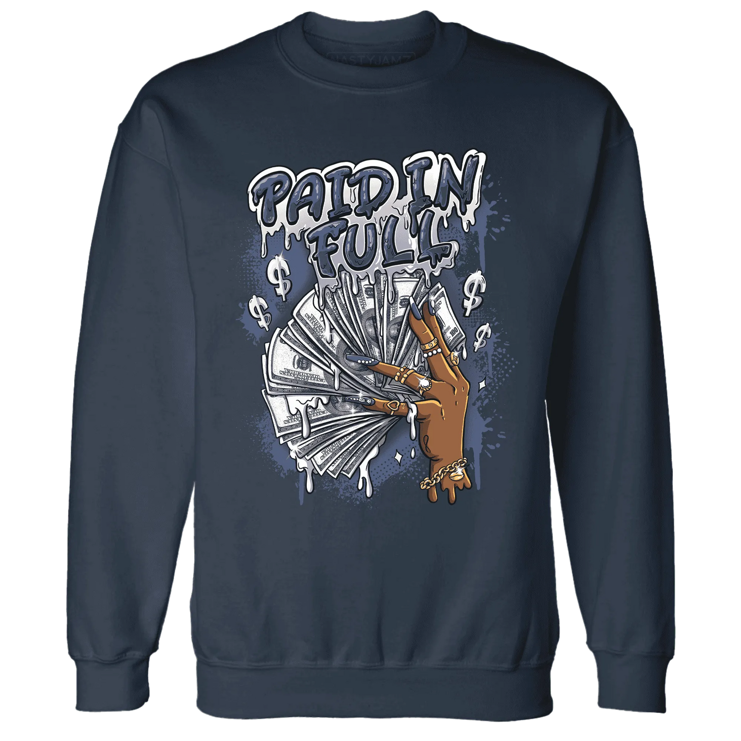 Low-Diffused-Blue-11s-Sweatshirt-Match-Paid-In-Full