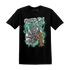 High OG Green Glow 1s T Shirt Match Paid In Full - NastyJamz