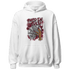 High White Team Red 1s Hoodie Match Paid In Full - NastyJamz