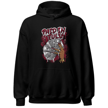 High White Team Red 1s Hoodie Match Paid In Full - NastyJamz