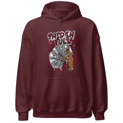 High White Team Red 1s Hoodie Match Paid In Full - NastyJamz